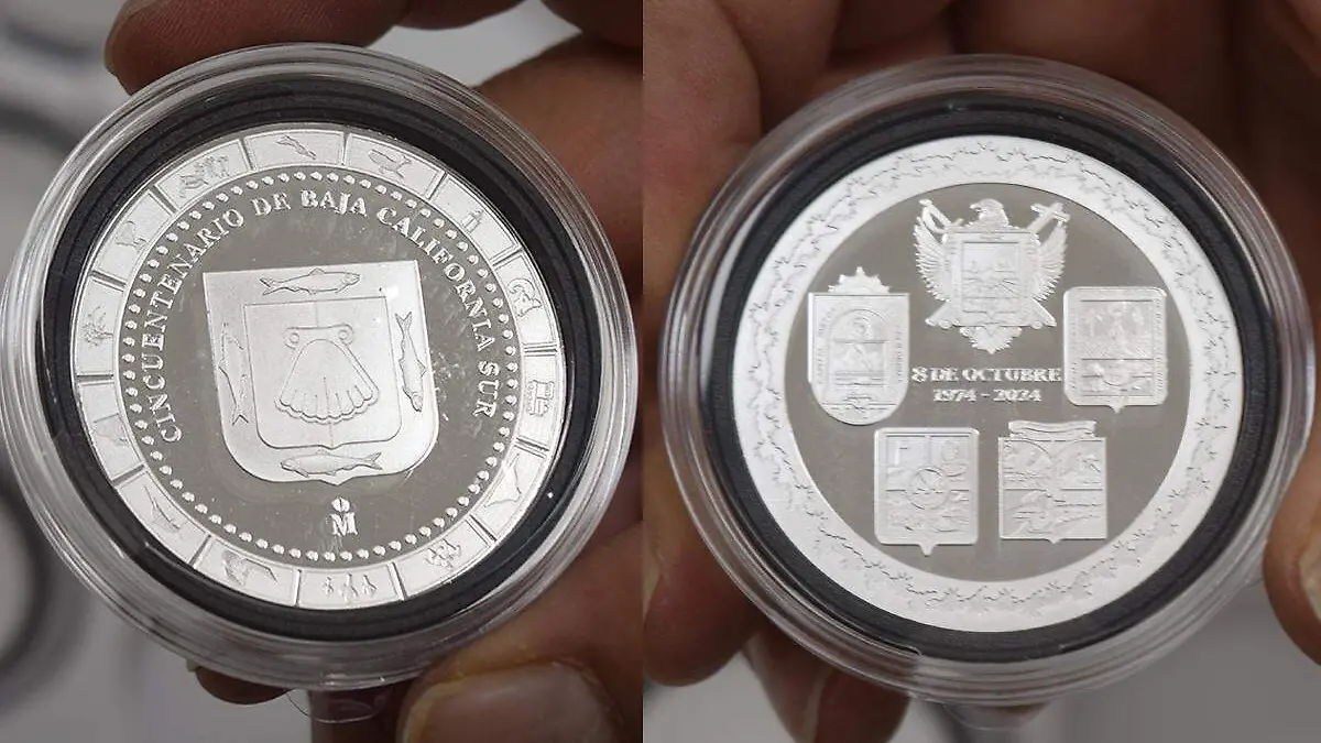 Moneda conmemorativa bcs 2